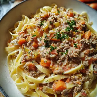 Weiße Bolognese (Ragu Bianco) Einfaches italienisches Rezept