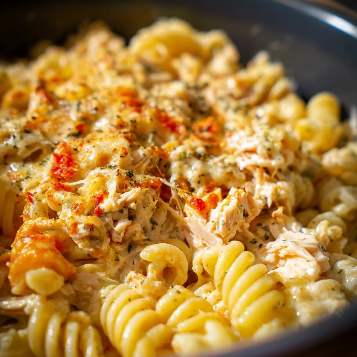 Würzig-aromatischer Thunfisch-Nudelauflauf