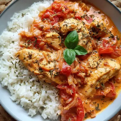 Zartes Hähnchen Reis Tomatensoße: Dein Fitness Meal Prep